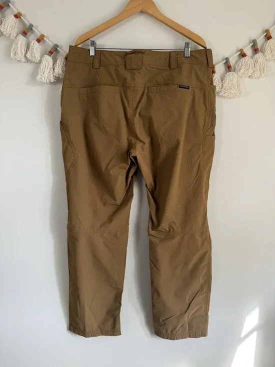 Truewerk Mens T1 Werkpant Cargo Utility Performance Work Pant Outdoor Sand 38x30 - Picture 2 of 11